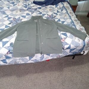 Figs Olive Utility Jacket